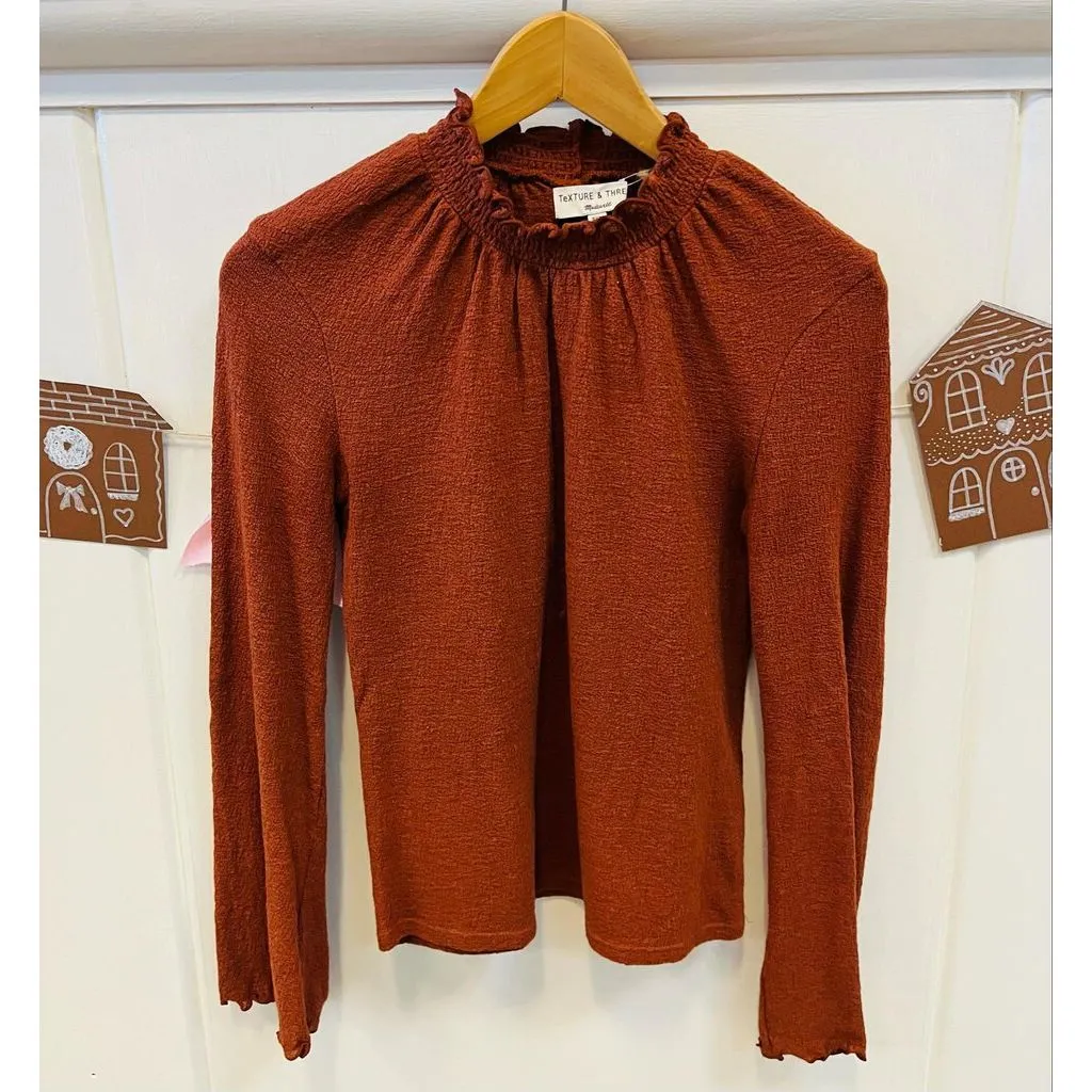 Madewell Texture & Thread Blouse - Size XXS